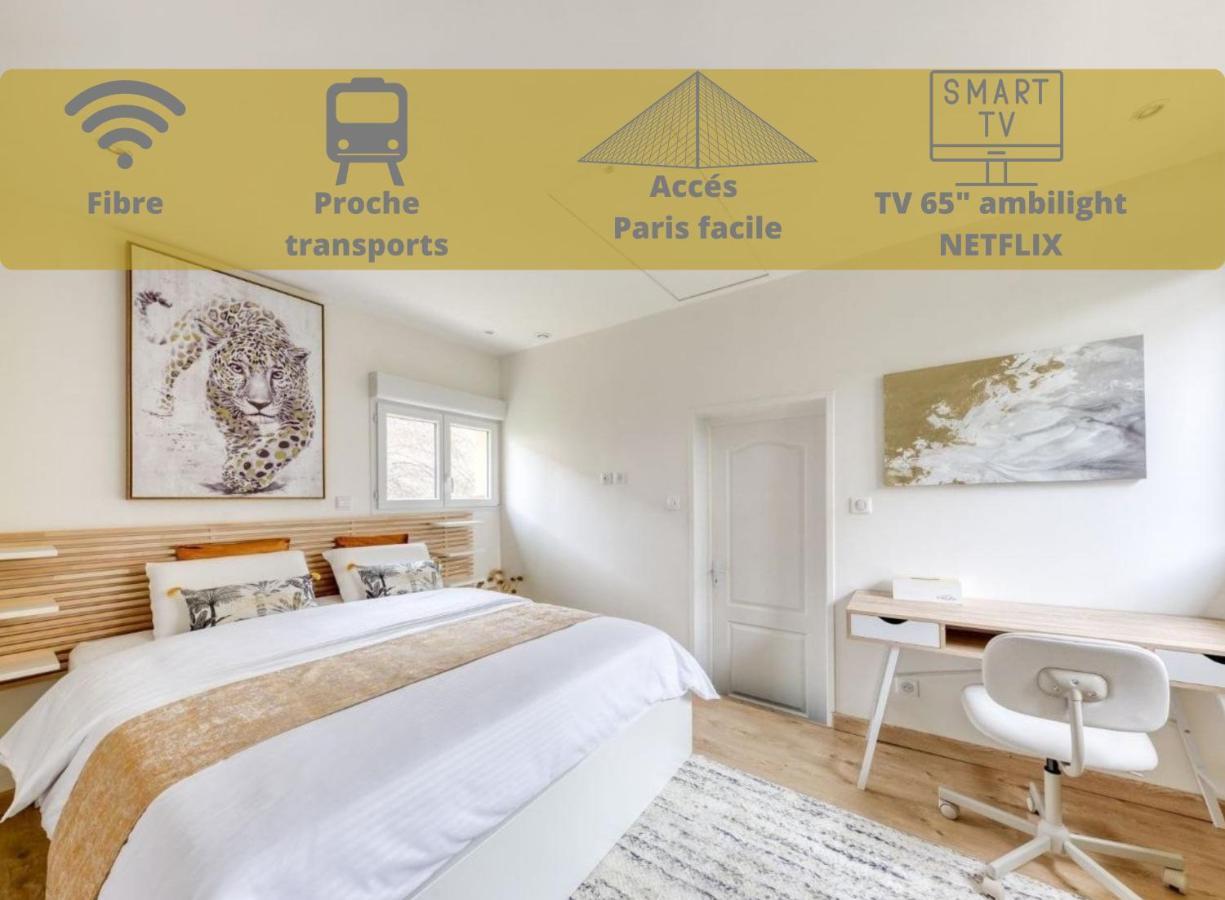 Silver&Gold House Pro & Family Ivry-sur-Seine Exterior foto